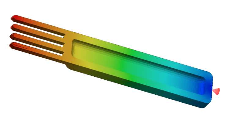 Multicolor Part Design for Micromolding requiring material specification and selection